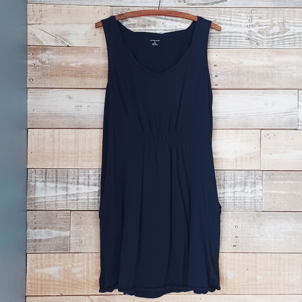 Lands end tank dress